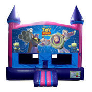Toy Story Fun Jump With Basketball Goal (Pink) Toy Story Fun Jump With Basketball Goal (Pink)