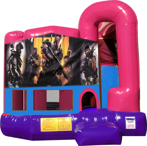 Call of Duty 4N1 Bounce House Combo (Pink) Call of Duty 4N1 Bounce House Combo (Pink)