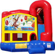 Curious George Birthday 4N1 Fun Jump Combo Curious George Birthday 4N1 Fun Jump Combo