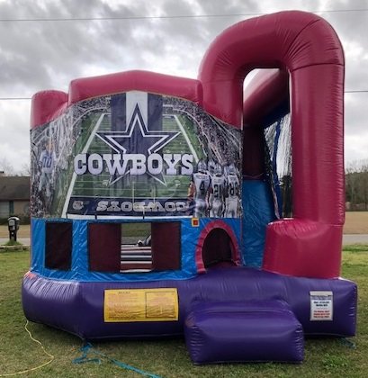Dallas Cowboys 4N1 Bounce House Combo (Pink) Dallas Cowboys 4N1 Bounce House Combo (Pink)