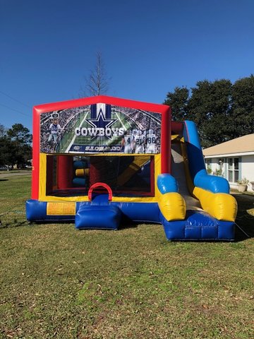 Dallas Cowboys 7N1 Inflatable Combo Fun Jump Dallas Cowboys 7N1 Inflatable Combo Fun Jump