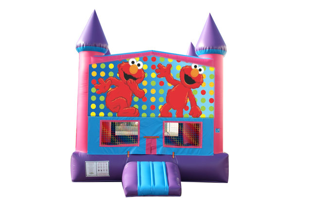 Elmo Fun Jump With Basketball Goal (Pink) Elmo Fun Jump With Basketball Goal (Pink)