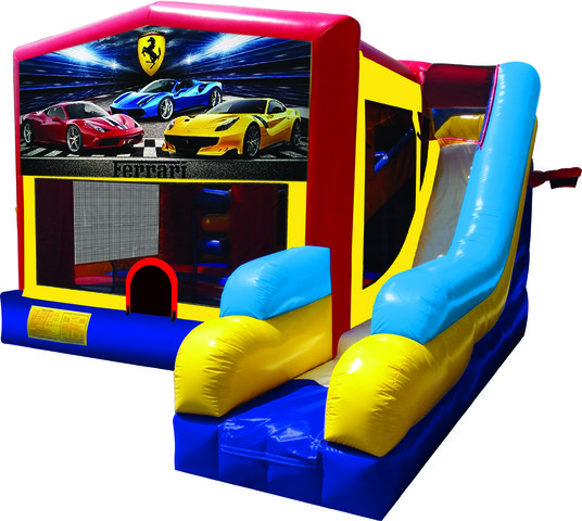 Ferrari 7N1 Inflatable Combo Fun Jump Ferrari 7N1 Inflatable Combo Fun Jump