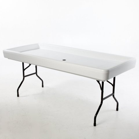 6 Ft Fill 'N Chill Ice Table 6 Ft Fill 'N Chill Ice Table