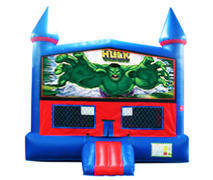 Incredible Hulk Bounce House with Basketball Goal Incredible Hulk Bounce House with Basketball Goal