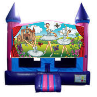 Ballerina Fun Jump With Basketball Goal (Pink) Ballerina Fun Jump With Basketball Goal (Pink)