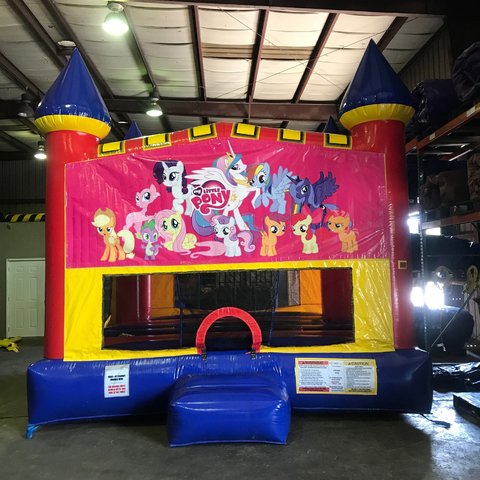 My Little Pony Bounce House With Basketball Goal My Little Pony Bounce House With Basketball Goal