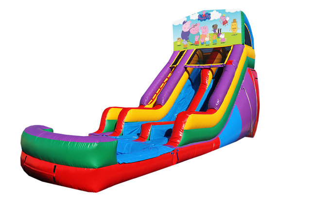 Peppa Pig 18' Double Lane Water Slide Peppa Pig 18' Double Lane Water Slide