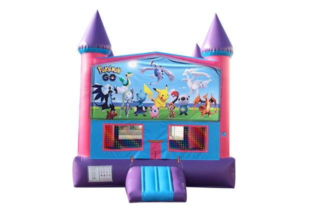 Pokemon Fun Jump With Basketball Goal (Pink) Pokemon Fun Jump With Basketball Goal (Pink)