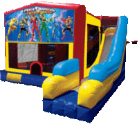 Power Rangers 7N1 Inflatable Combo Fun Jump Power Rangers 7N1 Inflatable Combo Fun Jump