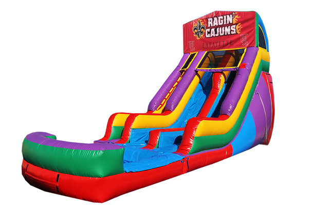 Ragin' Cajuns 18' Double Lane Water Slide Ragin' Cajuns 18' Double Lane Water Slide