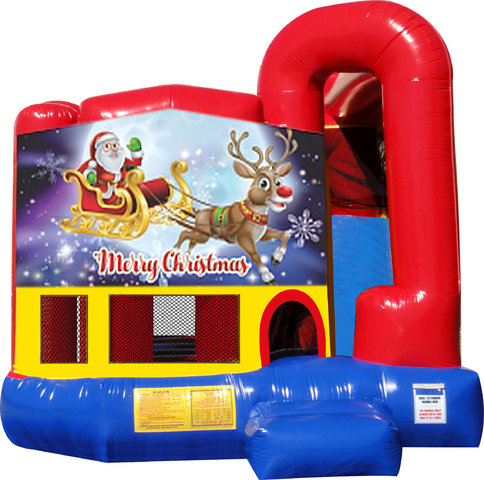 Santa and Rudolph 4N1 Fun Jump Combo Santa and Rudolph 4N1 Fun Jump Combo