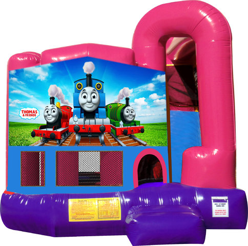 Thomas The Train 4N1 Bounce House Combo (Pink) Thomas The Train 4N1 Bounce House Combo (Pink)
