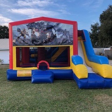 Transformers 7N1 Inflatable Combo Fun Jump Transformers 7N1 Inflatable Combo Fun Jump