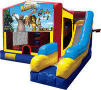 Madagascar 7N1 Inflatable Combo Fun Jump Madagascar 7N1 Inflatable Combo Fun Jump