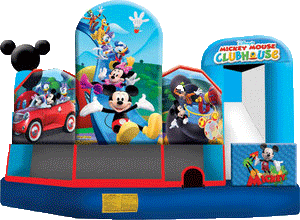 A Mickey Park 3D 5-N-1 Inflatable Fun Jump A Mickey Park 3D 5-N-1 Inflatable Fun Jump