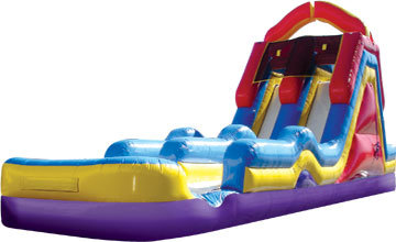 A 18 Monster Splash Slide With Pool A 18 Monster Splash Slide With Pool