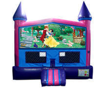 Snow White Fun Jump With Basketball Goal (Pink) Snow White Fun Jump With Basketball Goal (Pink)
