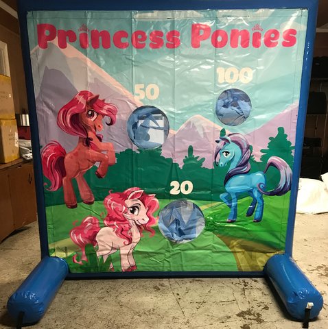 Princess Ponies Toss Game