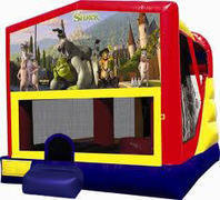 Shrek 4n1 Inflatable Combo Fun Jump