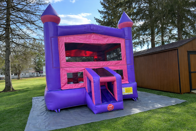 Pink Castle Bounce House Pink Castle Bounce House