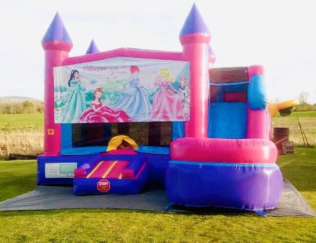 Princess Castlel 5 in 1 Bounce House Combo (DRY) Princess Castlel 5 in 1 Bounce House Combo (DRY)