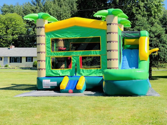 Tropical 5 in 1 Bounce House Combo (DRY) Tropical 5 in 1 Bounce House Combo (DRY)