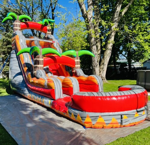 18ft Tropical Paradise Water Slide 18ft Tropical Paradise Water Slide