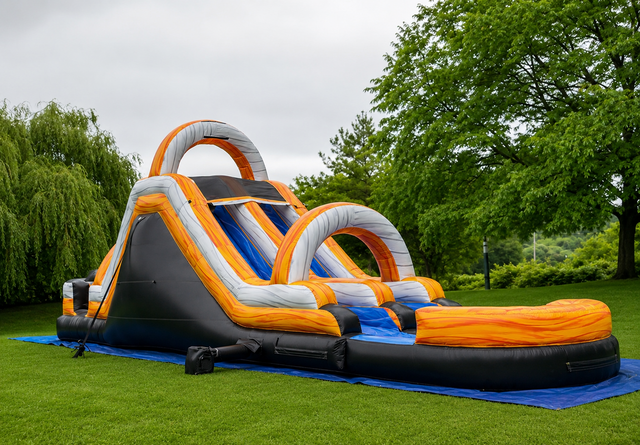 18ft Dual Lane Water Slide 18ft Dual Lane Water Slide