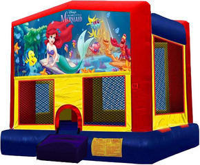 Little Mermaid 15' Inflatable Moonwalk Little Mermaid 15' Inflatable Moonwalk
