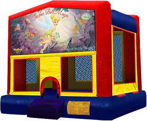 Tinkerbell 15' Inflatable Moonwalk Tinkerbell 15' Inflatable Moonwalk