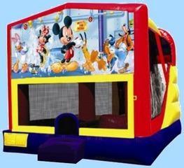 Mickey Mouse 4n1 Inflatable bounce house combo Mickey Mouse 4n1 Inflatable bounce house combo