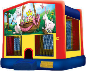 Easter 15' Inflatable Moonwalk Easter 15' Inflatable Moonwalk