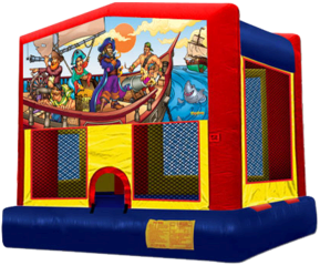 Pirates 15' Inflatable Moonwalk Pirates 15' Inflatable Moonwalk
