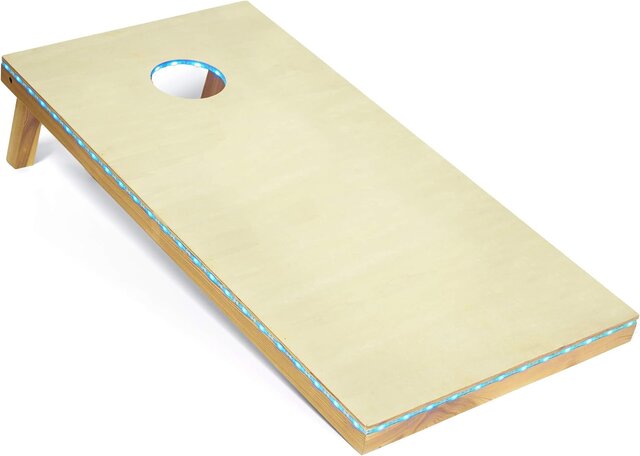 Premium LED Wood Cornhole Set Premium LED Wood Cornhole Set