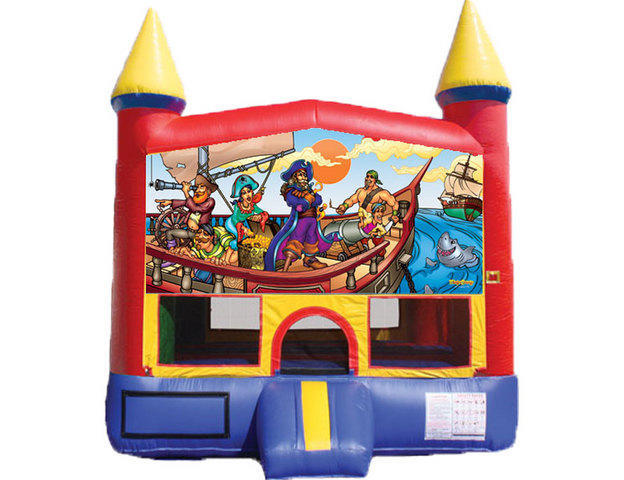 Mini Castle Bounce House - Pirates 