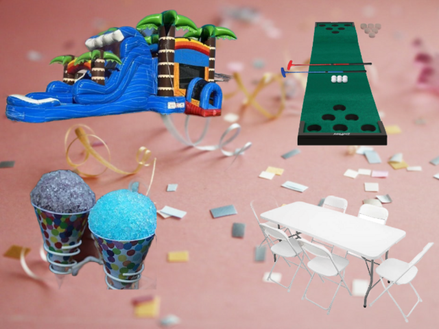 Bounce and Splash Party Package (Seats 6) Bounce and Splash Party Package (Seats 6)