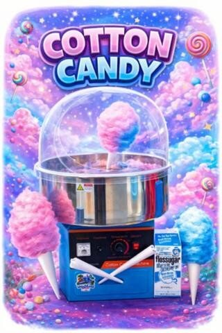 Cotton Candy Machine 1 Flavor 25 servings Cotton Candy Machine 1 Flavor 25 servings