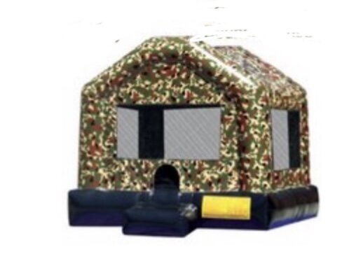 RB - Camouflage Bounce House