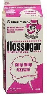 Concessions supply Flossing Pink Vanilla Sugar by The Carton