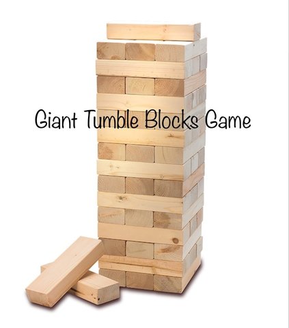 Games - Giant Tumble Blocks 