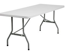 Tan 6ft folding table