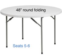 Tables 48" Round 