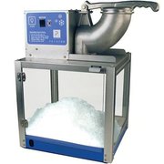 Metal and Glass Soft Ice Sno-Cone Machine
