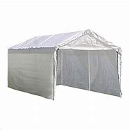 10 x20 canopy with solid enclosure wall kit