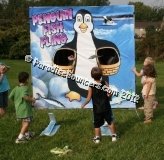 Penguin Fling Frame Game