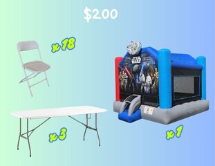 Star Wars Table/Chair Package