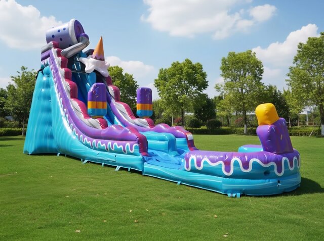 25 Ft Ice Cream Falls Water Slide 25 Ft Ice Cream Falls Water Slide