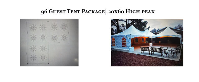 96 Guest L High Peak Tent Package 96 Guest L High Peak Tent Package
