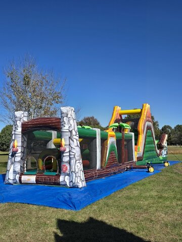 68 Ft Jurassic Explorer Obstacle Course 68 Ft Jurassic Explorer Obstacle Course